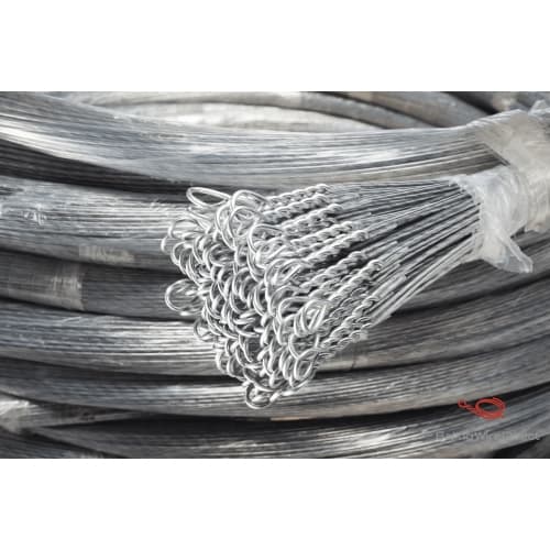 Baling Wire Direct Image of Product 14 Gauge Galvanized Single Loop Bale Ties