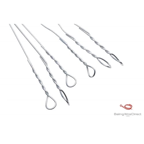 Baling Wire Direct Image of Product 14 Gauge Galvanized Single Loop Bale Ties