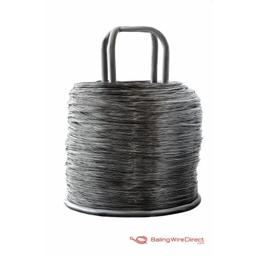 Baling Wire Direct image of 12 Gauge Black Annealed Stem Wire
