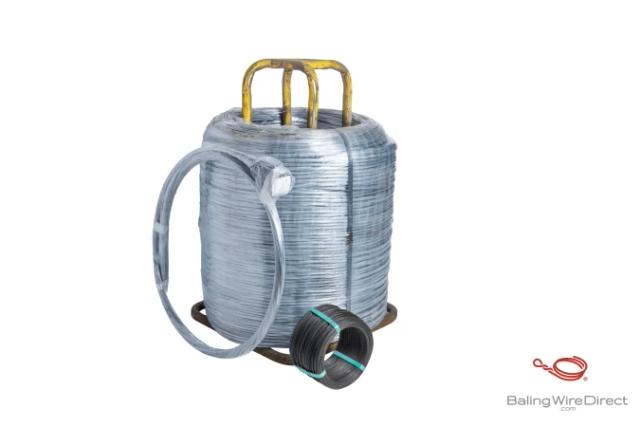 Baling Wire Direct Image of Product 12 Gauge Galvanized Carrier Stem Wire
