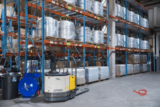 Baling Wire Direct Image of Product 11 Gauge Galvanized Carrier Stem Wire