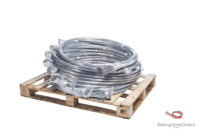 Baling Wire Direct Image of Product 12 Gauge Galvanized Single Loop Bale Ties