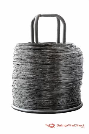 Baling Wire Direct Image of Product 10 Gauge Black Annealed Stem Wire