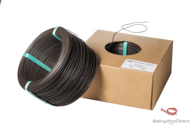 Baling Wire Direct Image of Product 9 Gauge Black Annealed Box Wire