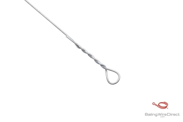 Baling Wire Direct Image of Product 11 Gauge Galvanized Single Loop Bale Ties