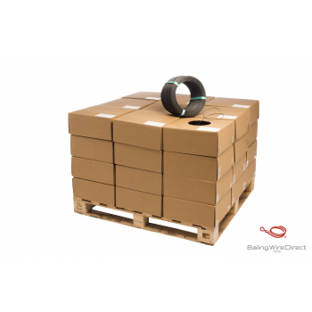 10 Gauge Black Annealed Box Wire 45 Boxes Pallet 50 Lbs Box