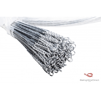 11 Gauge Galvanized Single Loop Bale Ties