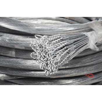 13 Gauge Galvanized Single Loop Bale Ties